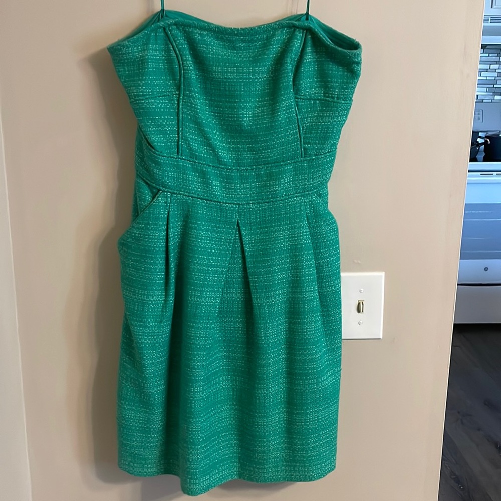 Banana republic strapless dress